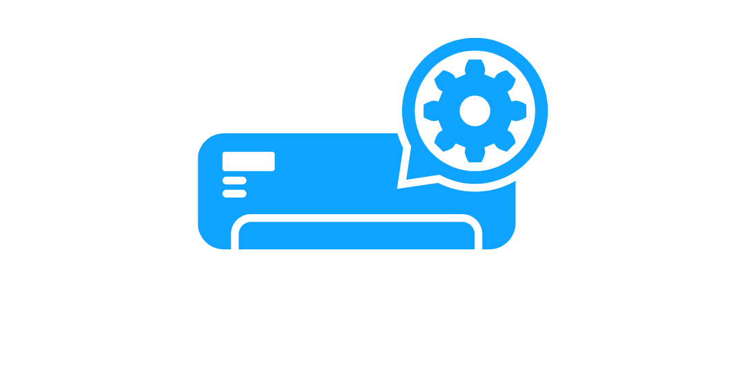 Air conditioning equipment illustration